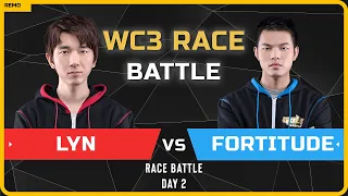 WC3 - [ORC] Lyn vs Fortitude [HU] - Day 2 - WC3 Race Battle