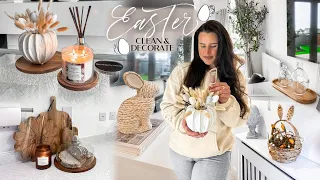 EASTER SPEED CLEAN & DECORATE WITH ME 🥚🥕| CLEANING MOTIVATION UK