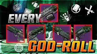 EVERY God Roll to Craft In Crota's End Raid - Destiny 2 Season of the Witch