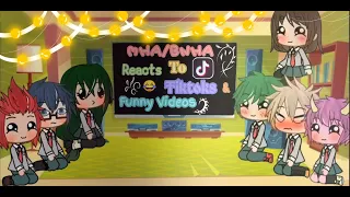 MHA/BNHA Reacts To Tiktoks & Funny Videos//BkDk//Gacha Life