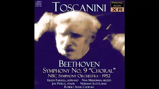 Beethoven - Symphony No 9 "Choral" - Toscanini, NBCSO (1952)