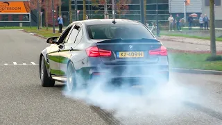 BMW M3 F80 with Fi Exhaust - LOUDEST M3 EVER - Burnouts And LOUD Revs!