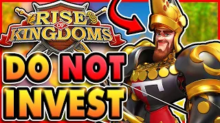 23 WORST Commanders for F2P to Invest In! Rise of Kingdoms