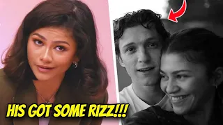Zendaya Speaks On Boyfriend Tom Holland's BEAUTIFUL RIZZ Game