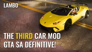 The Third Car Mod : GTA SA The Definitive Edition