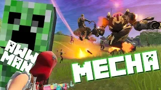 Mecha, Aw Man [Fortnite Parody] | Captain Sparklez - Revenge (Creeper, Aw Man)