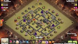 TH9 Attack HPHB +Low level Heroes....😊😊😊😊
