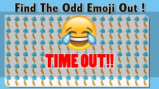 HOW GOOD ARE YOUR EYES #17 l Find The Odd Emoji Out l Emoji Puzzle Quiz