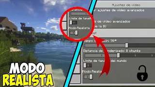 !COMO DESBLOQUEAR Y ACTIVAR EL MODO REALISTA EN MINECRAFT PE 1.2 OFICIAL | AUMENTA FPS