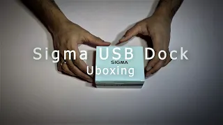 Sigma USB Dock  UD-01 Canon EF Mount - Unboxing