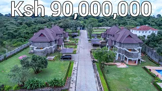 Inside a Ksh 90,000,000 modern home nestled in the leafy suburb's of Hardy, Karen