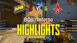 NaVi vs Astralis Highlights (Inferno) - FACEIT Major: London 2018