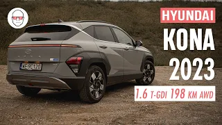 Hyundai Kona 2023 1.6 T-GDI 7DCT 4WD 198 KM Platinum test PL Pertyn Ględzi