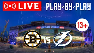 LIVE: Boston Bruins VS Tampa Bay Lightning Scoreboard/Commentary!