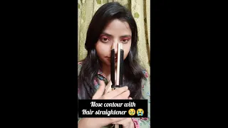 Don't try this at home⚠️❌🥹😭#shorts #shortsfeed #viralhacks #trendinghacks #trending #makeup #viral