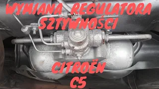 WYMIANA TYLNEGO REGULATORA SZTYWNOŚCI CITROËN C5