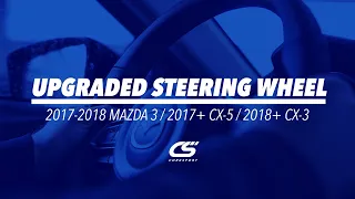 CorkSport Upgraded Steering Wheel 17-18 Mazda 3 / 17+ CX-5 / 2018+ CX-3