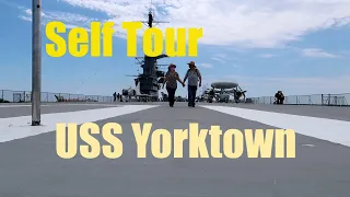 USS Yorktown aircraft carrier tour Charleston Harbor