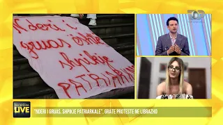 "Ku*vëria është shpikur nga burrat" gratë protestë në Librazhd-Shqipëria Live