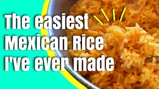 The EASIEST Mexican Rice You'll ever make | Perfect every time!