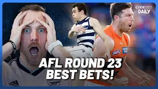 AFL Round 23 Best Bets | Elimination finals have come early!