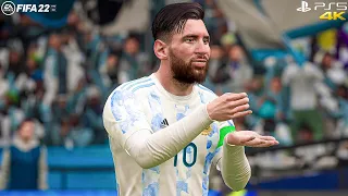 FIFA 22 PS5 - Argentina Vs Netherlands - World Cup Qatar 2022 - 4K Gameplay