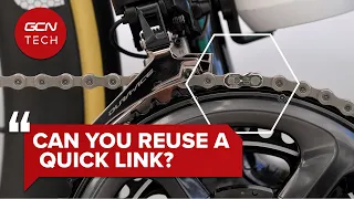 Can You Reuse A Quick Link On A Bike's Chain? | GCN Tech Clinic #AskGCNTech