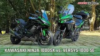 Ktorý turista je rýchlejší? Kawasaki Ninja 1000 SX vs. Versys 1000 SE - motocykel.sk