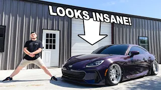 Making my 2022 BRZ AS LOW AS POSSIBLE