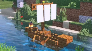 Minecraft Boot bauen - Minecraft Schiff bauen deutsch | Tutorial Deutsch