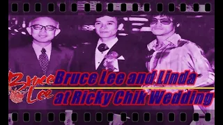 李小龙  (1972) Bruce Lee and Linda at Ricky Chik  Wedding