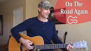 On The Road Again - Willie Nelson - Guitar Lesson | Tutorial