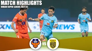 ISL 2021-22 M3​4 Highlights: ​FC Goa Vs Hyderabad FC