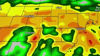 Metro Detroit weather forecast March 25, 2021 -- 5 p.m. Update