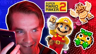 Groveling at Ross's FEET | Mario Maker 2 [9]