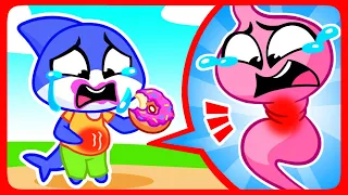 Healthy and Unhealthy Food 😋 Good Habits for Kids 🥗 Educational Cartoons for Babies