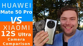 Mate 50 Pro vs Xiaomi 12S Ultra - Camera comparison