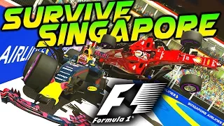 SURVIVE SINGAPORE - F1 2017 Extreme Damage Mod F1 Game