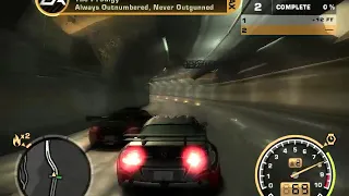Defeating Baron #10 NEED FOR SPEED MOST WANTED TRAINER GAMEPLAY