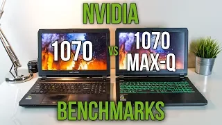 Nvidia 1070 vs 1070 Max-Q - Laptop Graphics Comparison Benchmarks