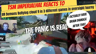 TSM ImperialHAL Reacts to BR demons bullying c9 #apex #imperialhal #apexlegendsclips