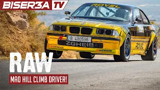 RAW // BMW E36 Going Mad in an Incredible Hill Climb Run