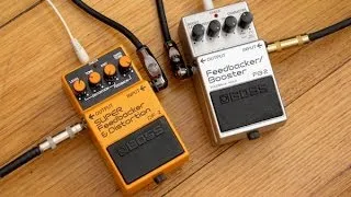 BOSS DF-2 Super Feedbacker & Distortion vs BOSS FB-2 Feedbacker/Booster