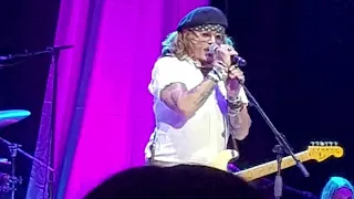 Johnny Depp appears at UK rock concerts