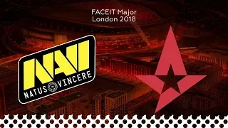 NaVi vs Astralis Map2 @Overpass | CSGO Highlights | FACEIT Major: London 2018 (23.09.2018)