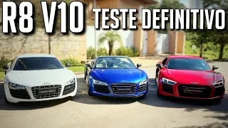 R8 V10 - TESTE DE TODAS VERSÕES DO MAIOR AUDI DE TODOS OS TEMPOS POR PIROVANI IMPORT | ApC