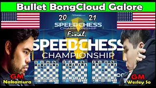 Bullet Bongcloud Galore, "Wesley Is Really Tilted". II Chess.com'S SCC 2021 Final, Bullet Portion.