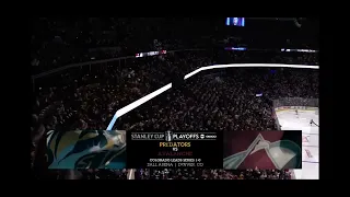 NHL On TNT intro to the Stanley Cup Playoffs: Nashville Predators @ Colorado Avalanche game