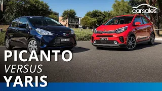 2019 Kia Picanto v Toyota Yaris Comparison | carsales