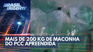 Perseguição em rodovia e maconha do PCC apreendida | Brasil Urgente